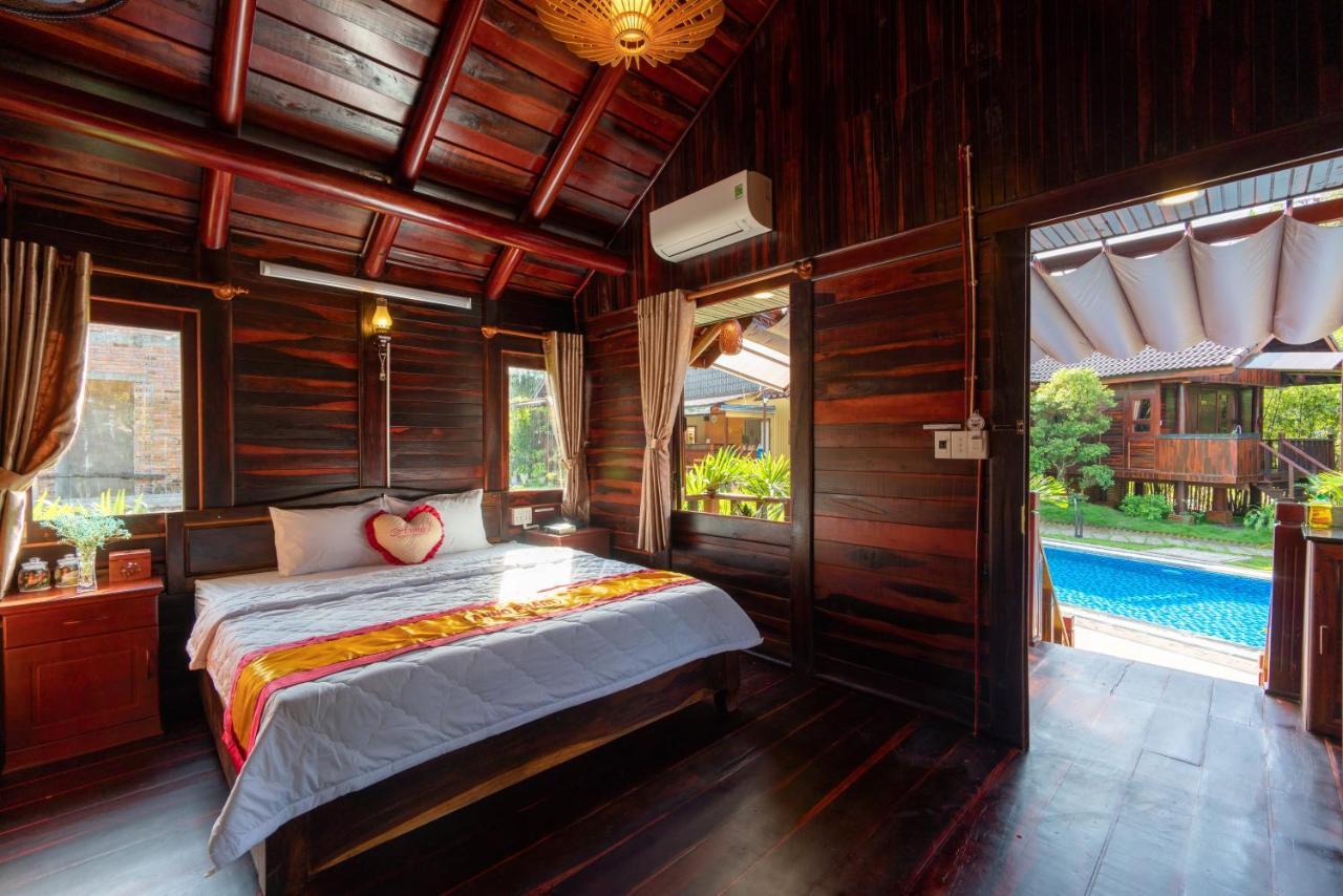 Anna Pham Bungalow - Friendly Local 두옹 동 외부 사진